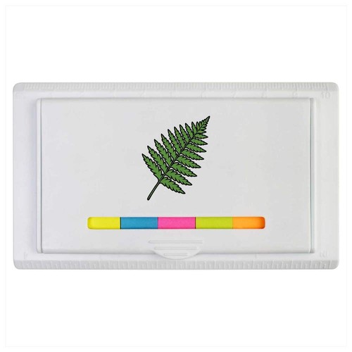 Fern leaf sticky note ruler - sticky,