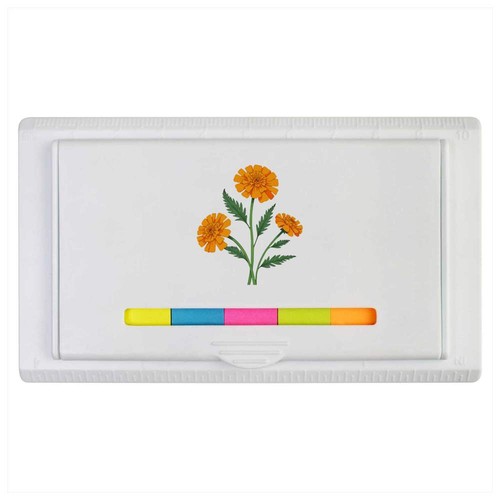 Marigold flowers sticky note - sticky,