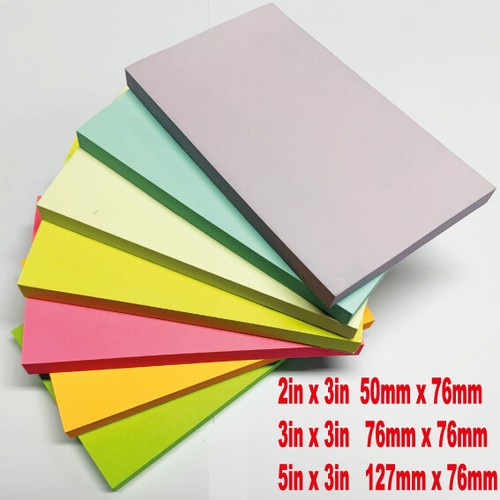 Memo pad with sticky post - with,
