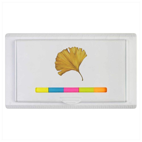 Ginkgo leaf sticky note - sticky,