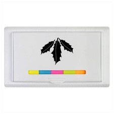 'Holly Leaves' Sticky Note