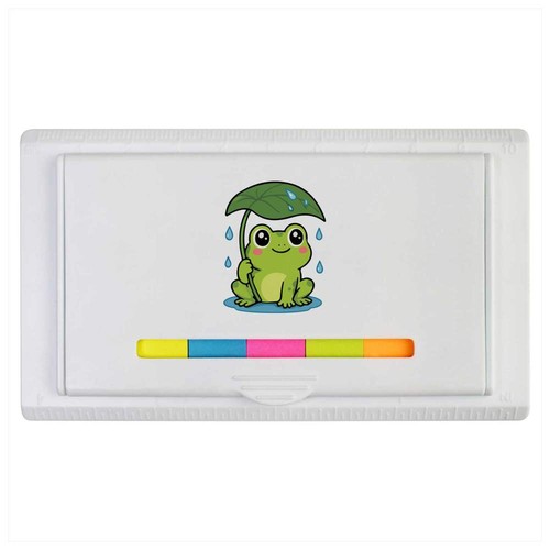 Leaf umbrella frog sticky - umbrella, frog'