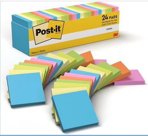Post notes pads 2400 - 24, (2400
