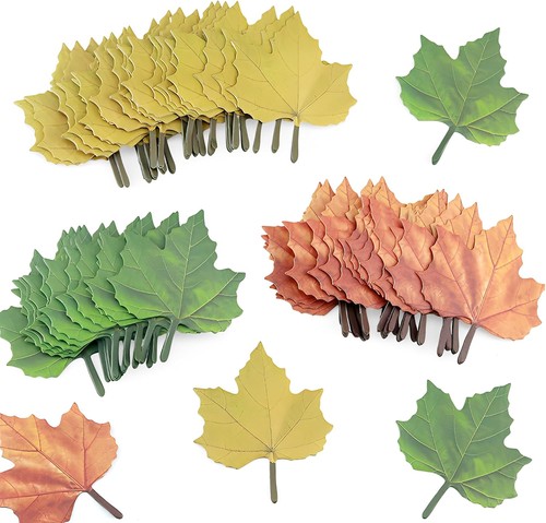 150pcs leaf shaped sticky - shaped,