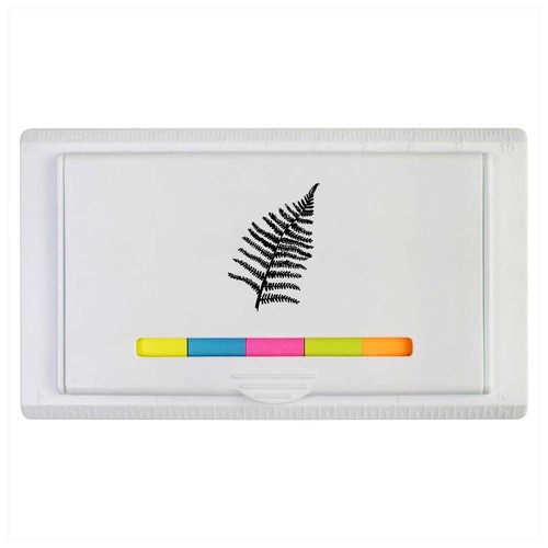 Fern sticky note ruler pad - 'fern',