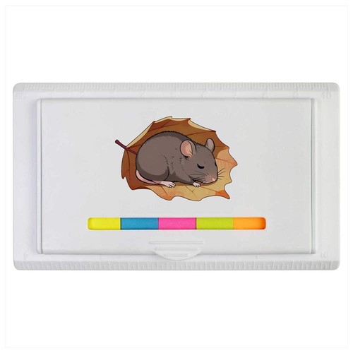Rat sleeping leaf - 'rat, on