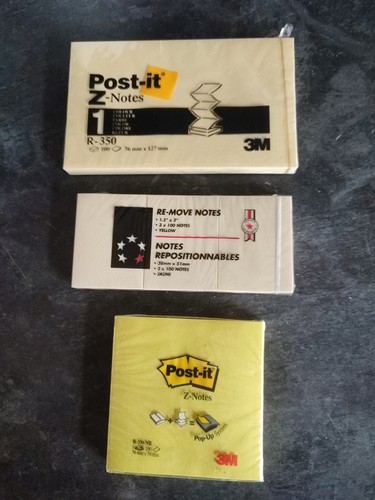 Packs new and - new, unused