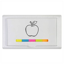 'Apple with Leaf' Sticky Note