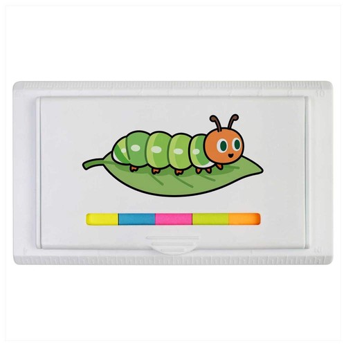 Caterpillar leaf sticky - on, leaf'