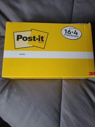 Post notes canary yellow - canary,