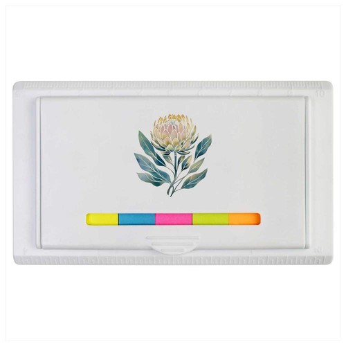 Protea flower with leaves - flower,
