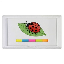 'Ladybug on Leaf' Sticky Note