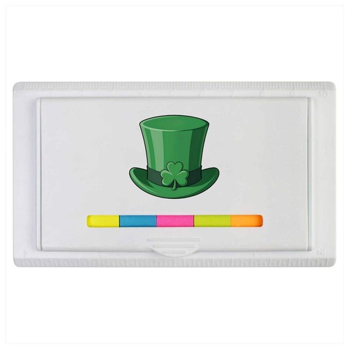 Leprechaun hat sticky note - 'leprechaun,
