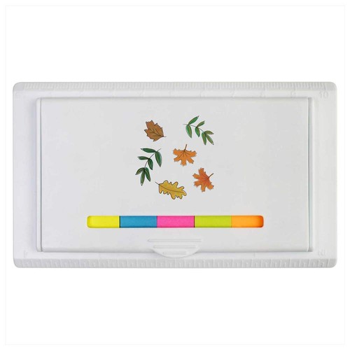Autumn leaves sticky note - 'autumn,